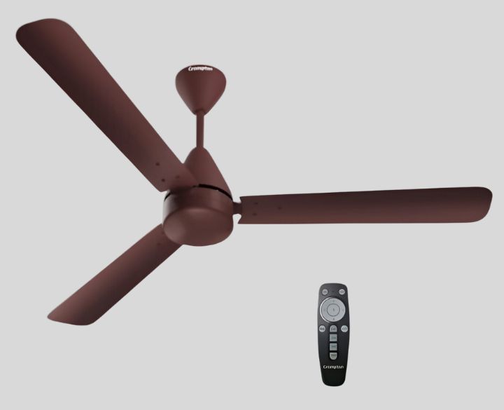 Crompton BLDC Ceiling Fan Energion Cookie  35watts 1200mm (48 inch) Matt Brown